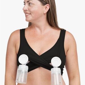 Larken X Bra Black Large